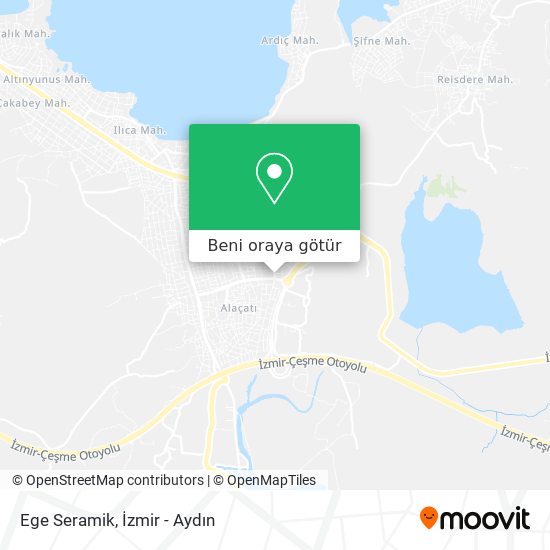 Ege Seramik harita