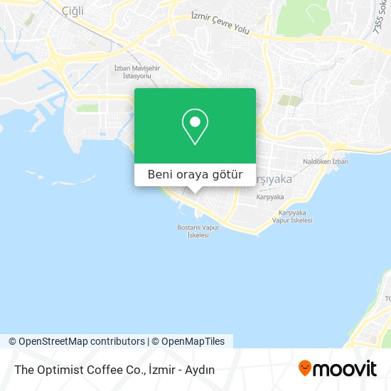 The Optimist Coffee Co. harita