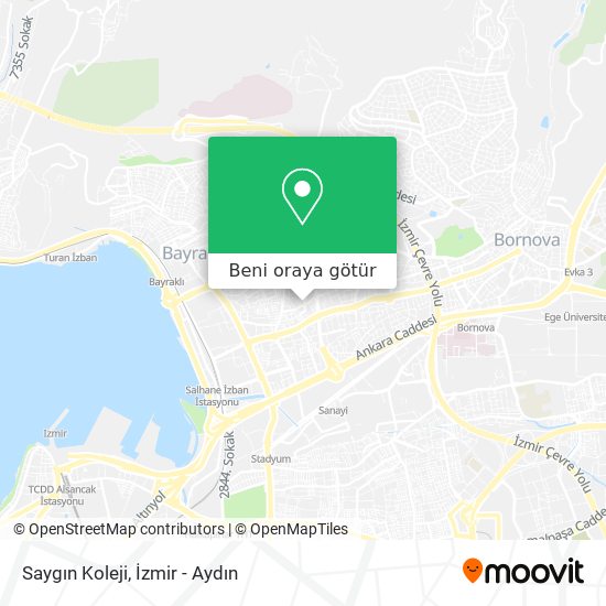 Saygın Koleji harita