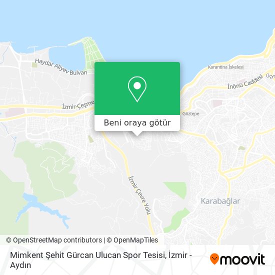 Mimkent Şehit Gürcan Ulucan Spor Tesisi harita