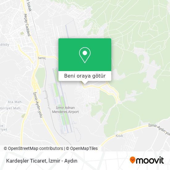 Kardeşler Ticaret harita