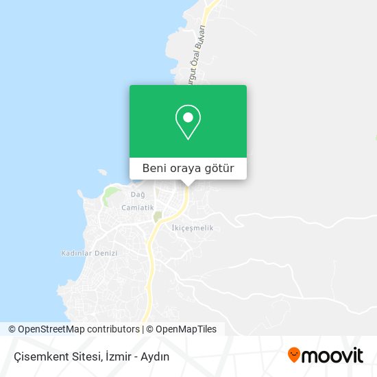 Çisemkent Sitesi harita