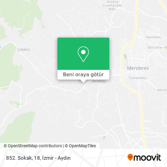 852. Sokak, 18 harita