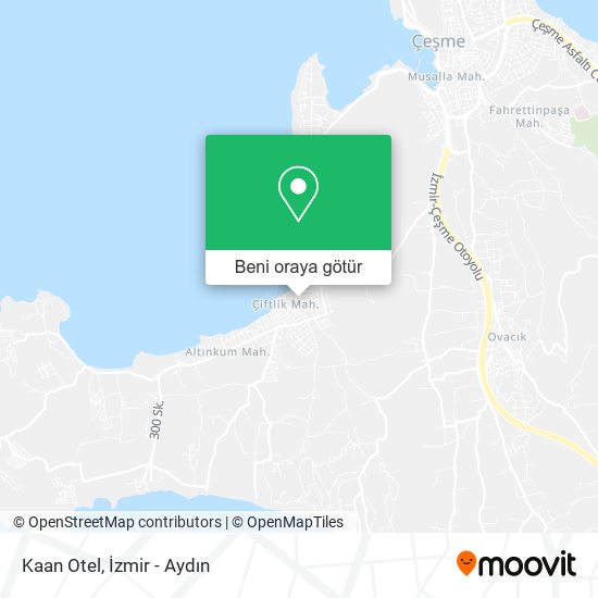 Kaan Otel harita