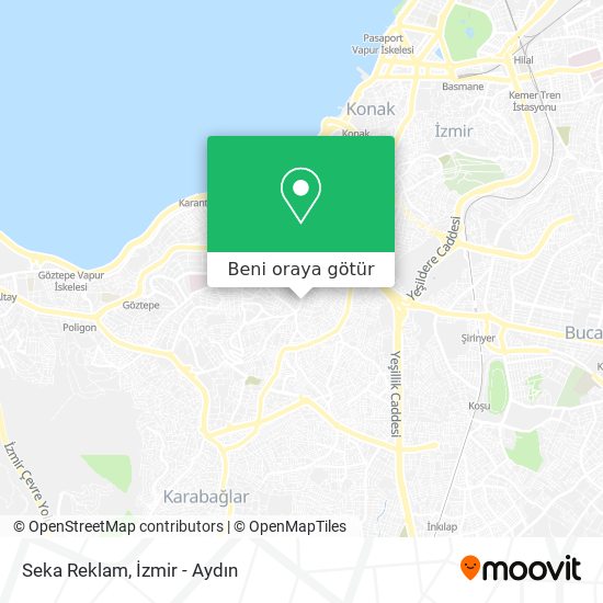 Seka Reklam harita