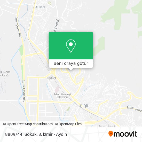 8809/44. Sokak, 8 harita