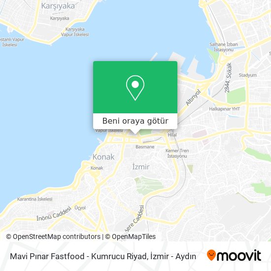 Mavi Pınar Fastfood - Kumrucu Riyad harita