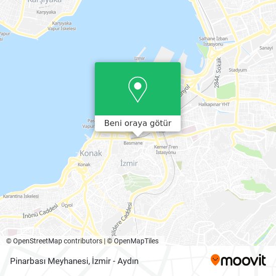 Pinarbası Meyhanesi harita