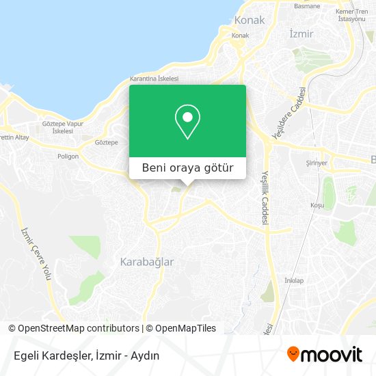 Egeli Kardeşler harita