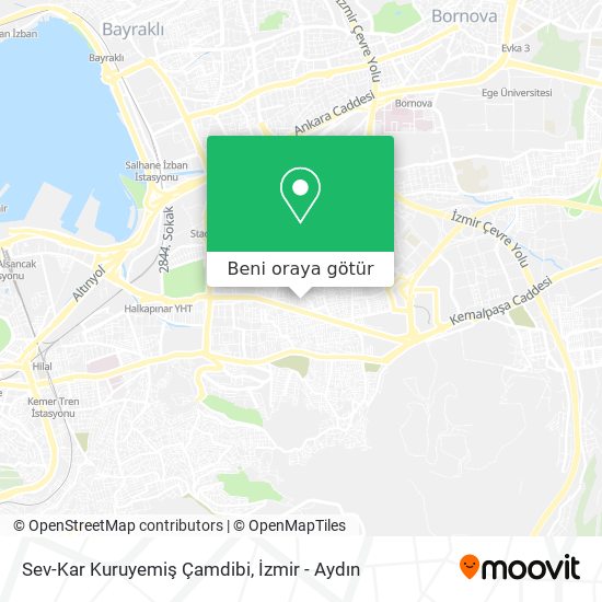 Sev-Kar Kuruyemiş Çamdibi harita