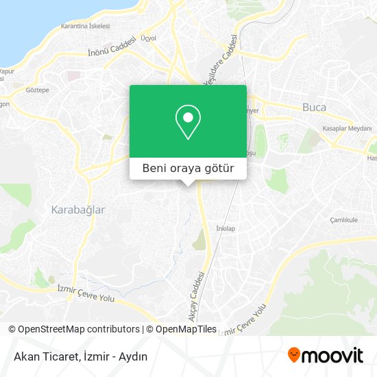 Akan Ticaret harita