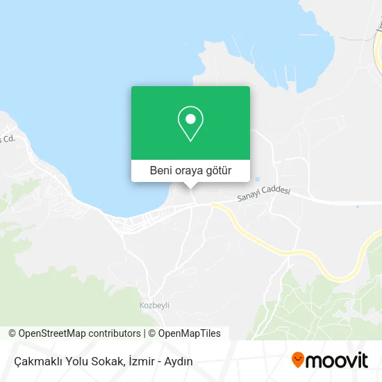 Çakmaklı Yolu Sokak harita