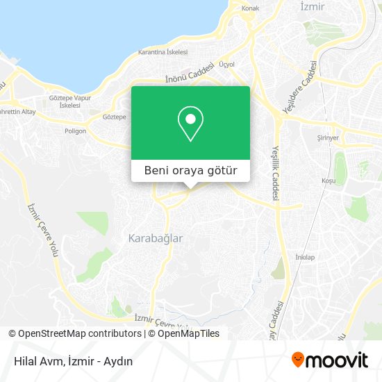 Hilal Avm harita