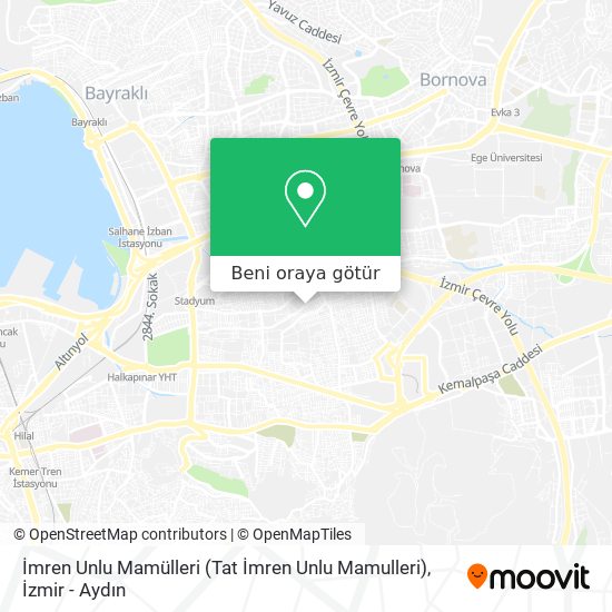 İmren Unlu Mamülleri (Tat İmren Unlu Mamulleri) harita