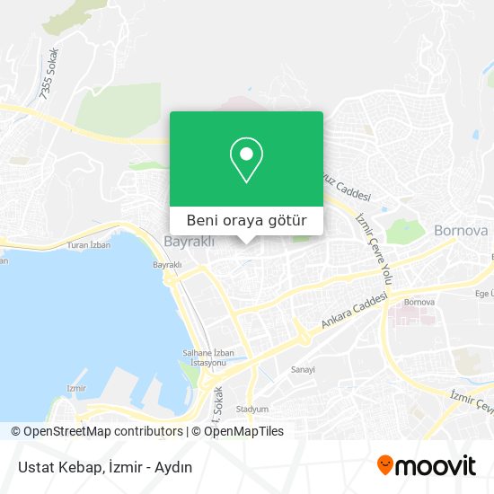 Ustat Kebap harita