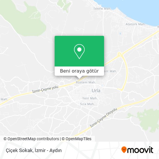Çiçek Sokak harita
