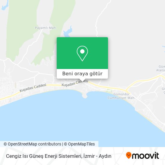 Cengiz Isı Güneş Enerji Sistemleri harita