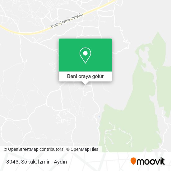 8043. Sokak harita