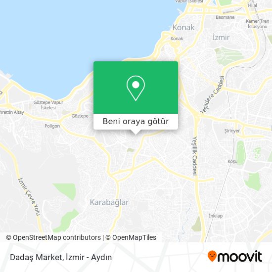 Dadaş Market harita