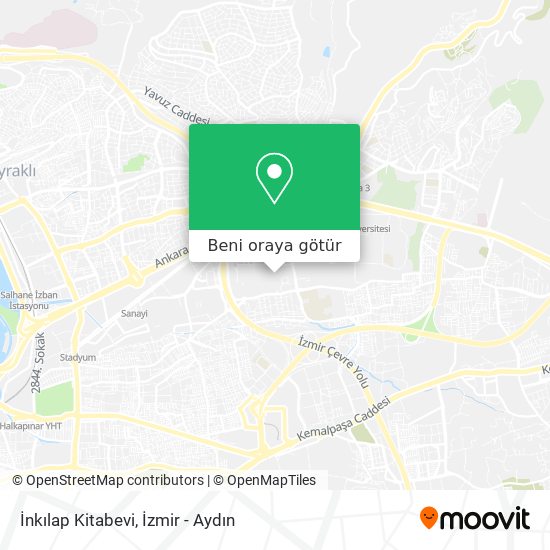 İnkılap Kitabevi harita