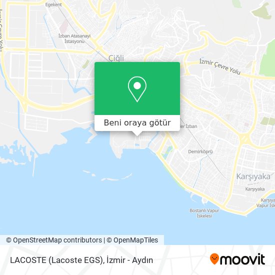 LACOSTE (Lacoste EGS) harita