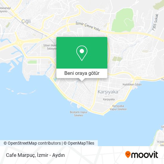 Cafe Marpuç harita