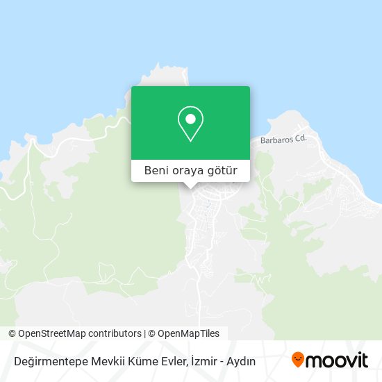Değirmentepe Mevkii Küme Evler harita