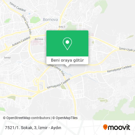 7521/1. Sokak, 3 harita
