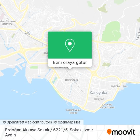 Erdoğan Akkaya Sokak / 6221 / 5. Sokak harita