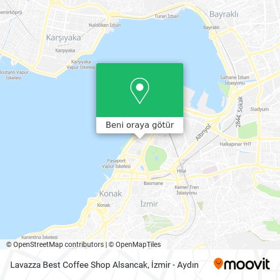 Lavazza Best Coffee Shop Alsancak harita