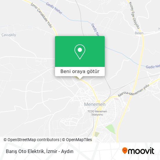 Barış Oto Elektrik harita