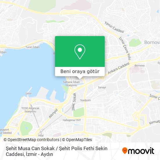 Şehit Musa Can Sokak / Şehit Polis Fethi Sekin Caddesi harita