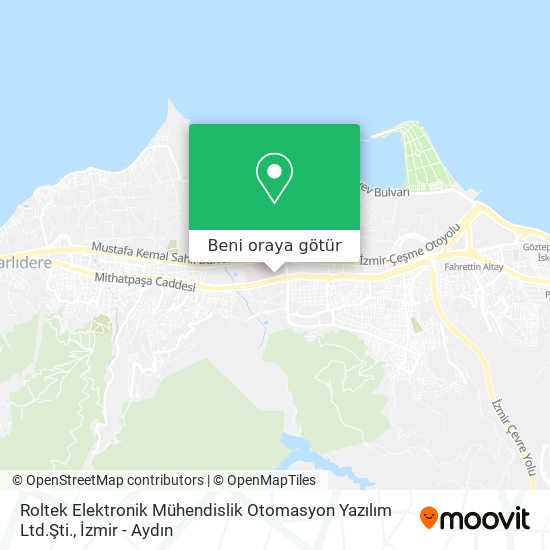 Roltek Elektronik Mühendislik Otomasyon Yazılım Ltd.Şti. harita