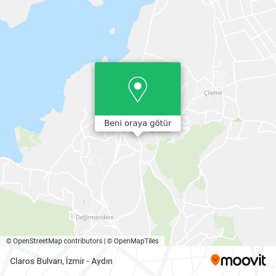 Claros Bulvarı harita