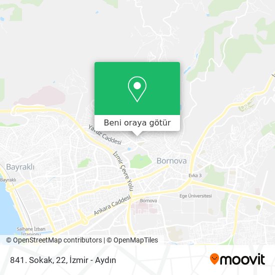 841. Sokak, 22 harita