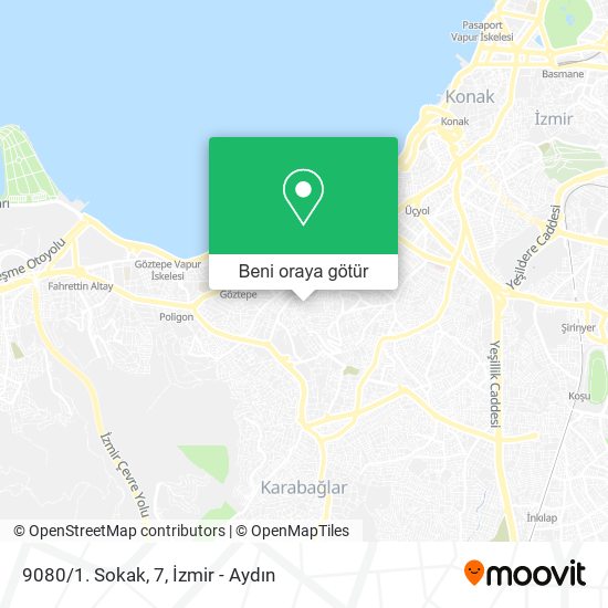 9080/1. Sokak, 7 harita