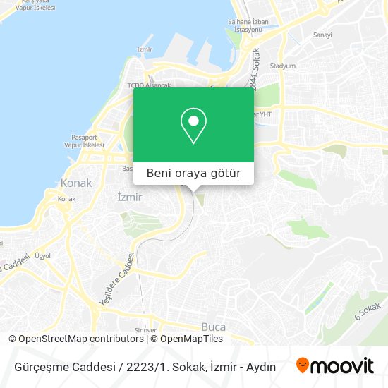 Gürçeşme Caddesi / 2223 / 1. Sokak harita