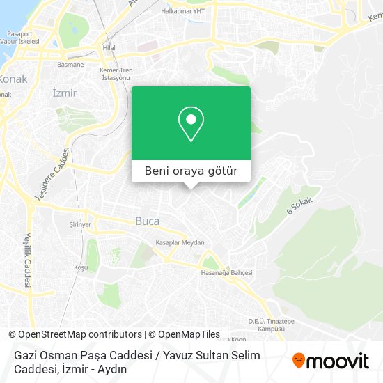 Gazi Osman Paşa Caddesi / Yavuz Sultan Selim Caddesi harita
