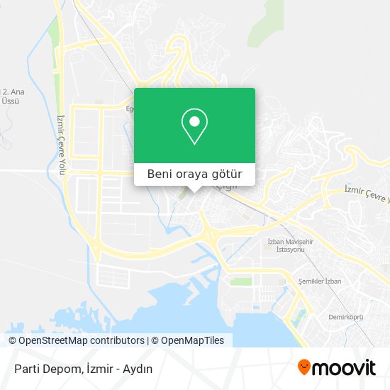 Parti Depom harita