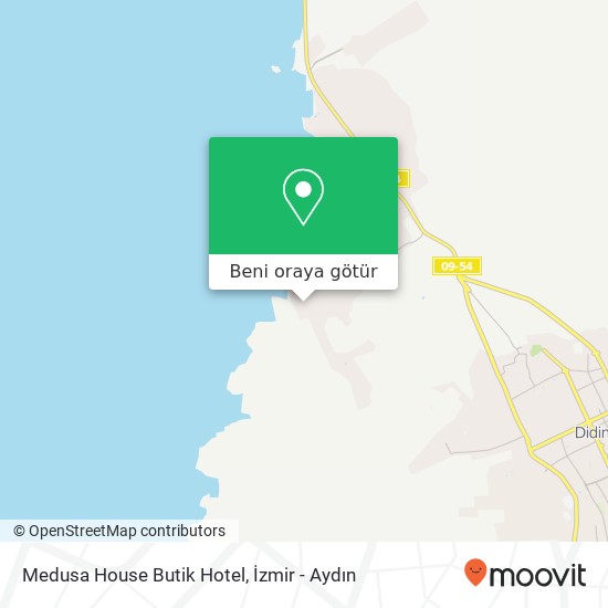 Medusa House Butik Hotel harita