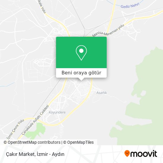 Çakır Market harita