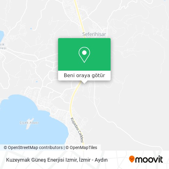 Kuzeymak Güneş Enerjisi Izmir harita