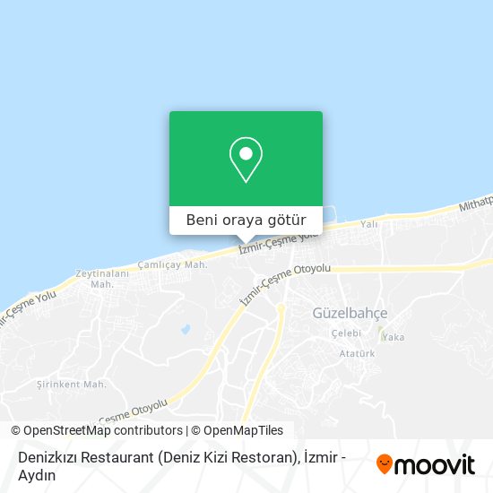 Denizkızı Restaurant (Deniz Kizi Restoran) harita