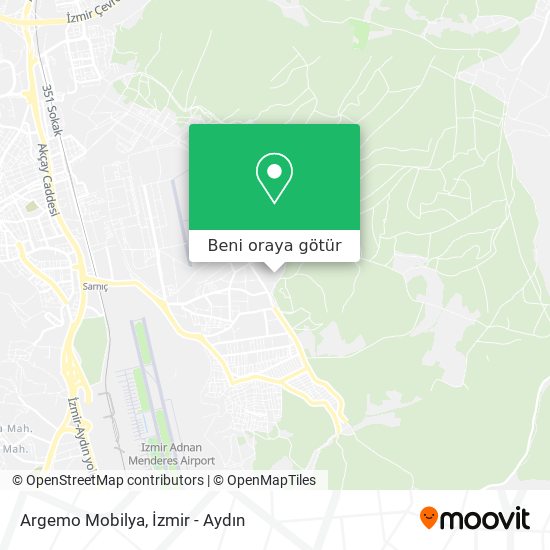 Argemo Mobilya harita