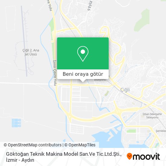 Göktoğan Teknik Makina Model San.Ve Tic.Ltd.Şti. harita