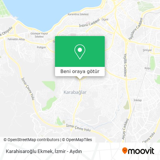 Karahisaroğlu Ekmek harita