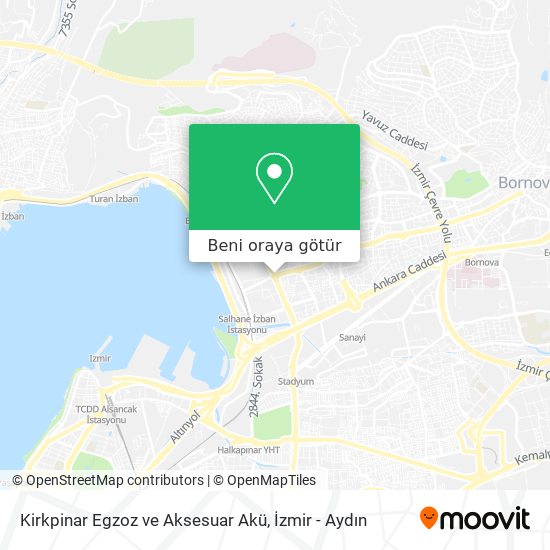Kirkpinar Egzoz ve Aksesuar Akü harita