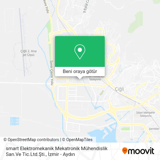 smart Elektromekanik Mekatronik Mühendislik San.Ve Tic.Ltd.Şti. harita