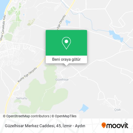 Güzelhisar Merkez Caddesi, 45 harita