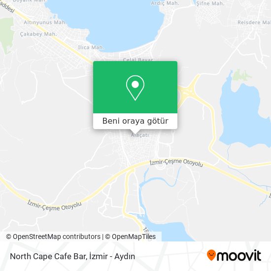 North Cape Cafe Bar harita